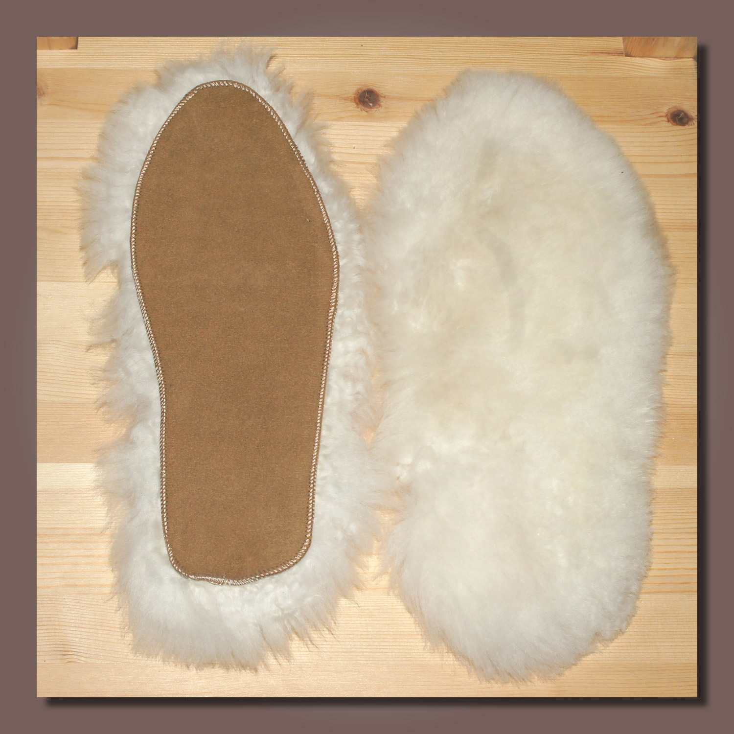 Echtfell/real fur Einlegesohlen/insoles PREMIUM