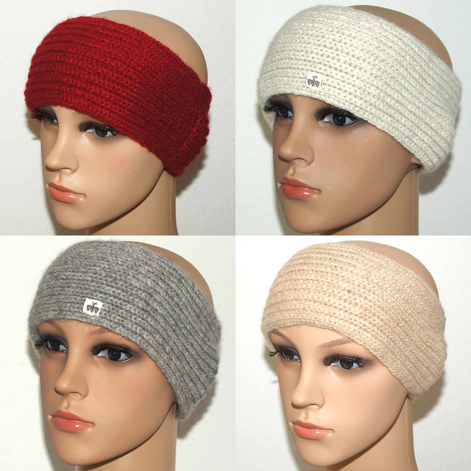 Stirnband/headband INGLES, Farbe/colour: weiß/white eco