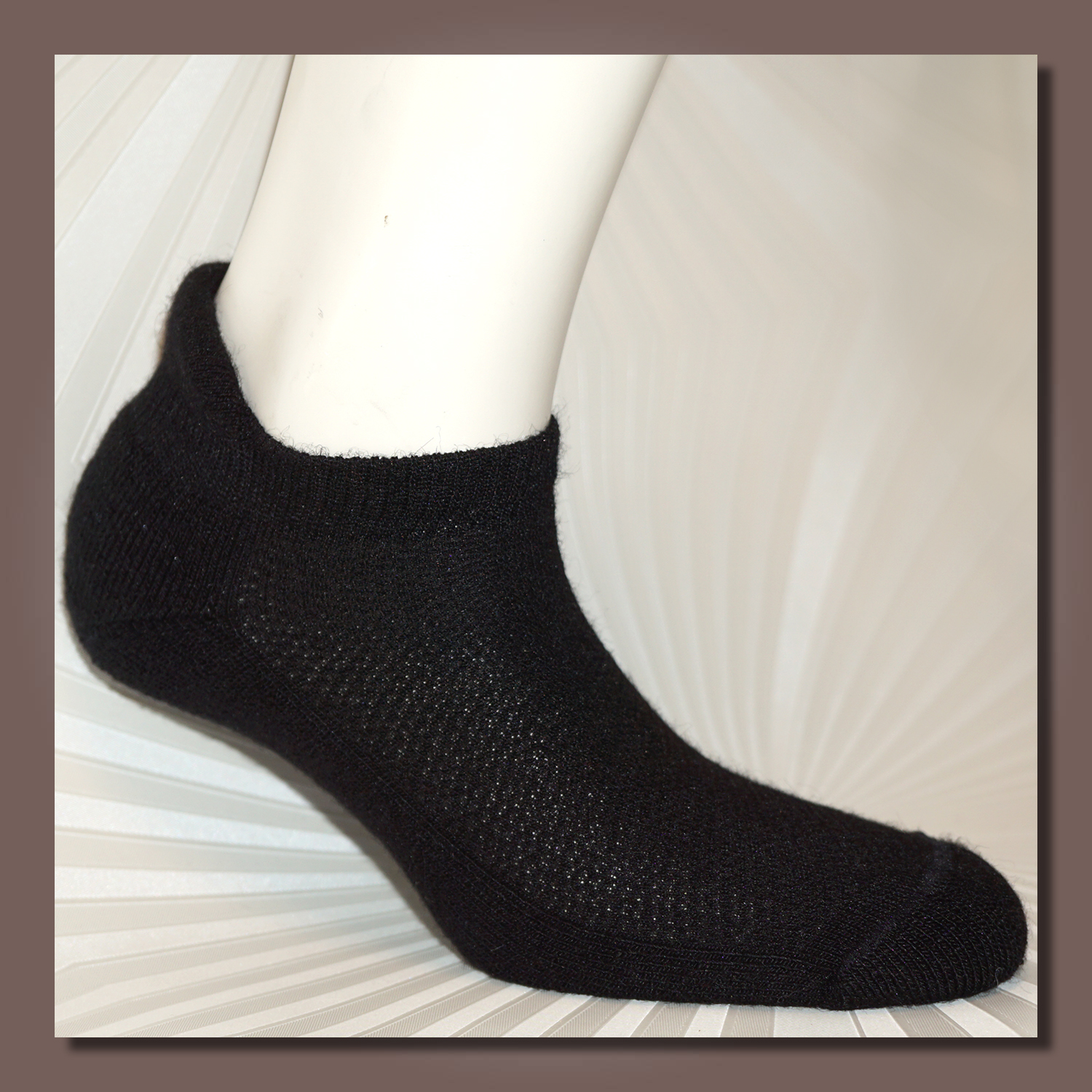 Socken/socks SNEAKER, Farbe/colour: schwarz/black, Größe/size: M